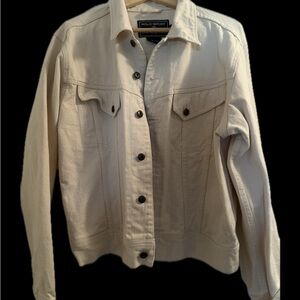Polo by Ralph Lauren Men's Cream Jean Jacket